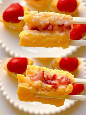 【辅食厨房】草莓西多士🍓