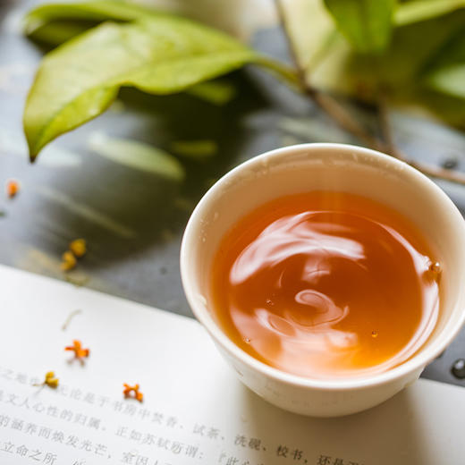 名贵祁红花茶，古法三窨，以花入茶，茶骨花香，一口仙灵馥郁 商品图1