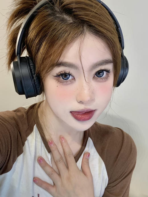 【大直径】PUFF GIRL-寓言雪球-14.5mm【年抛0-800度 含525/575】 商品图6