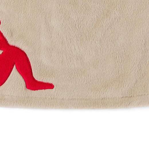 卡帕Kappa兔年限定新年款羊羔绒2023新款女开衫夹克休闲卫衣外套K0D22WK39 商品图5