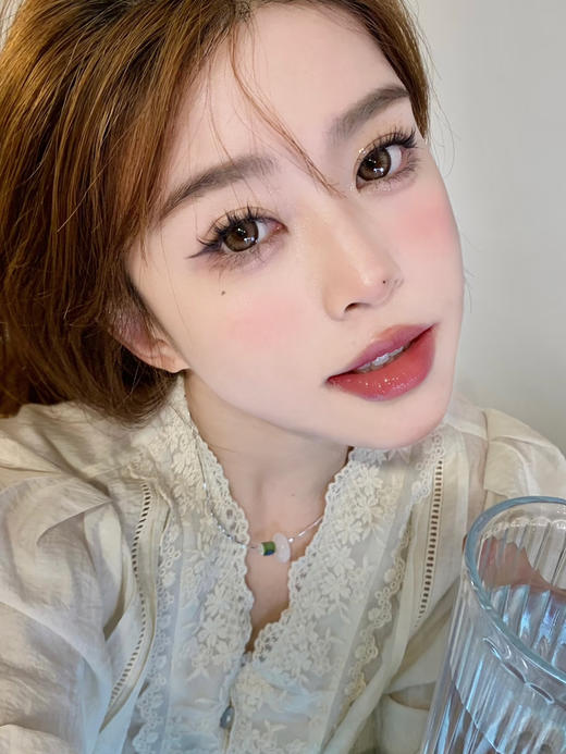 【大直径】PUFF GIRL-圣诞布丁-14.5mm【年抛0-800度 含525/575】 商品图2