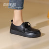 西村名物2023春季新款通勤乐福鞋女英伦风小皮鞋商城同款12431 商品缩略图2