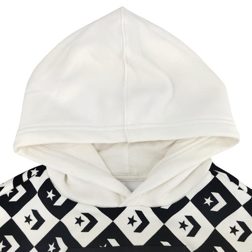 Converse匡威童衣冬季新款男女童棋盘格休闲加绒连帽套头卫衣CV2242075 商品图2