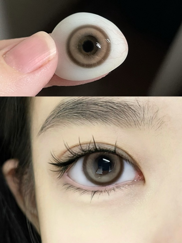 Woolilens半年抛隐形眼镜 沙漠繁花14.5mm 一副/2片-VVCON美瞳网11