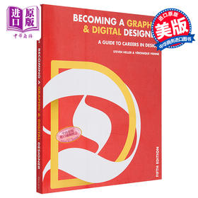 【中商原版】Becoming A Graphic And Digital Designer: A Guide To Careers In Design 进口艺术 成为图形与数字设计师：职业设计指