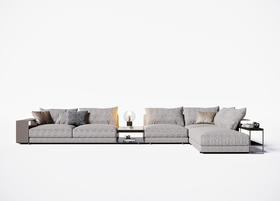 Night Sea夜海 组合沙发 | 更多座位，皮布面料可选，详询客服