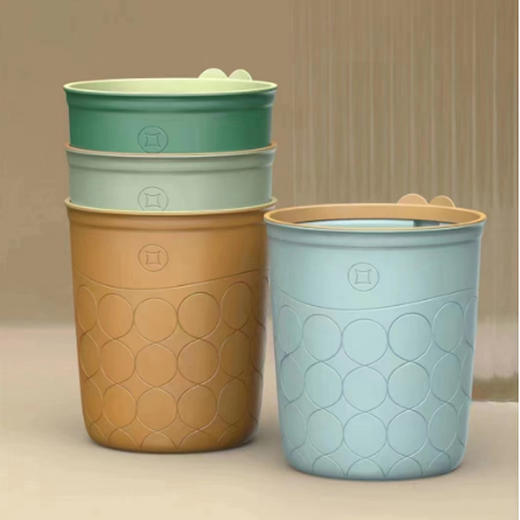 【5.9元/个】年年有余压圈卫生桶（1117232） 商品图0