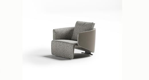 Tide Xi潮汐 休闲椅 | 皮布面料可选，详询客服 商品图1