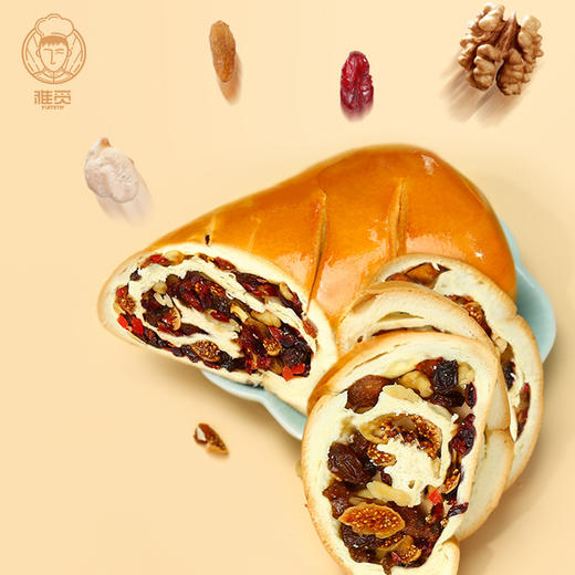 雅觅•双莓无花果大列巴500g【产地直发】 商品图3