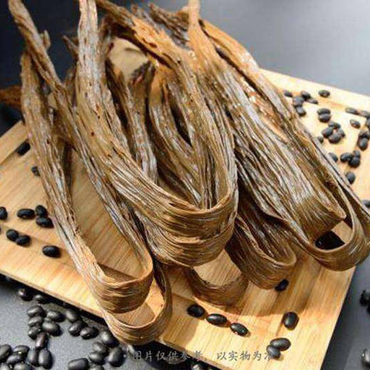 【自营】黑豆腐竹250g（有机黑豆制作） 商品图0