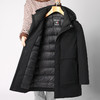 2022冬季新款中老年羽绒棉服连帽男中长款爸爸装加厚休闲中年外套WMM-9902 商品缩略图2