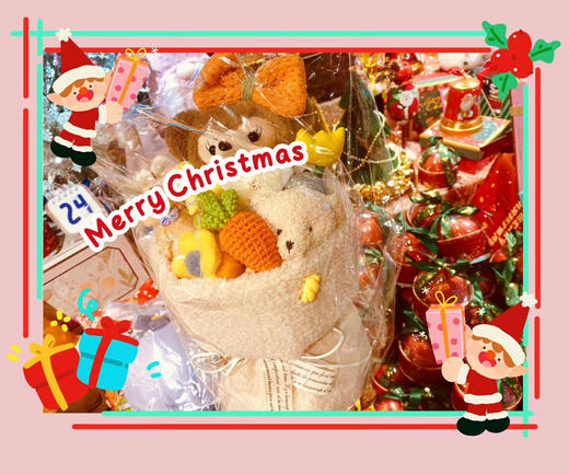 卡通玩偶花束（可快递） 商品图0