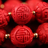 原创中国红朱砂手链精雕六字真言手串手链龙年本命年 商品缩略图3