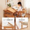 2平米mikids系列儿童学习桌纯实木德国进口榉木可升降桌椅套装 商品缩略图3
