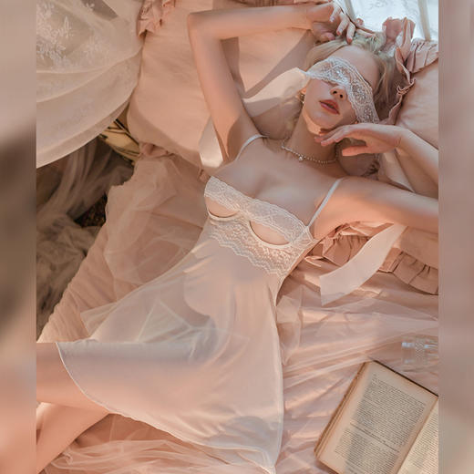 【破碎之心】情趣内衣 性感丝袜 制服 透视 猫女郎 吊带 连身袜 连体 睡衣 裙子 套装 型号:6716 商品图0
