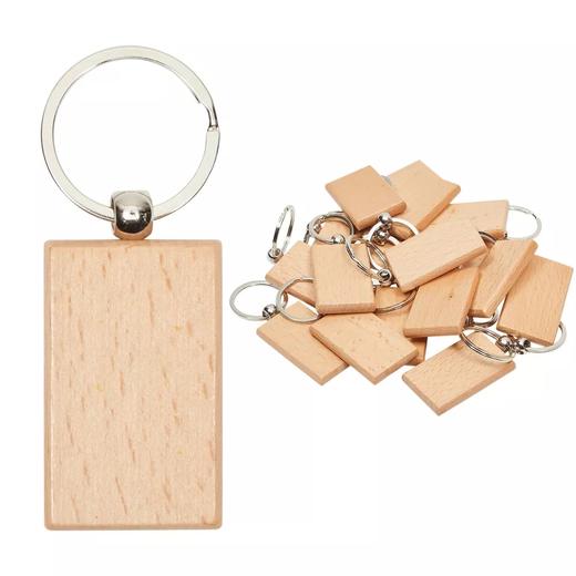 DIY创意榉木钥匙扣 商品图4