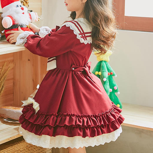 裁缝学苑 TG43-AG45洛丽塔lolita萝莉塔亲子装服装纸样切裁剪图纸 商品图6