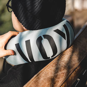 字母泡沫粒子U型枕便携护颈靠枕旅行出差午睡趴睡枕