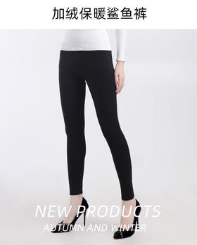 加绒保暖鲨鱼裤36900