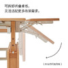 2平米mikids系列儿童学习桌纯实木德国进口榉木可升降桌椅套装 商品缩略图5