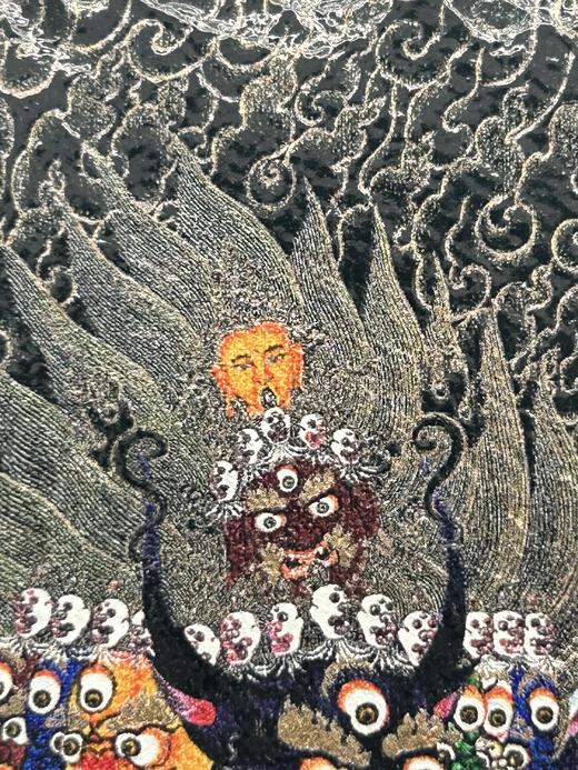 石板画唐卡-大威德金刚（蓝） 商品图3