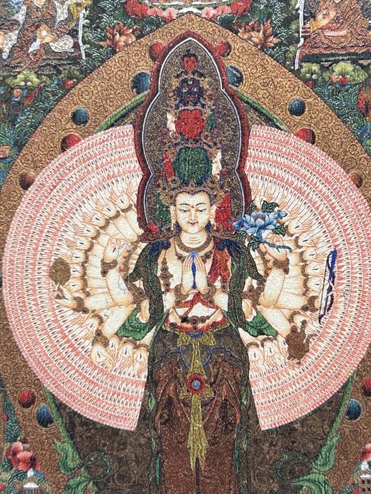 石板画唐卡-千手千眼观音 商品图1