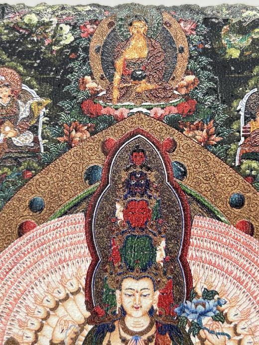 石板画唐卡-千手千眼观音 商品图6