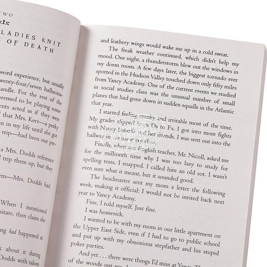 【中商原版】波西杰克逊与奥林匹克 第1部 倪传婧 英文原版 Percy Jackson and the Olympians Book1 The Lightning Thief Rick Riordan 商品图3