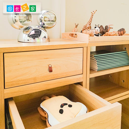 设计师款收纳多功能陈列收纳一体柜幼儿园小空间多功能陈列收纳柜 商品图2