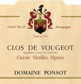彭寿酒庄（伏旧特级园）老藤 Ponsot Clos de Vougeot Vieilles Vignes Grand Cru