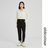 oldcolour2022冬季新款高腰直筒显瘦九分裤小脚时尚百搭休闲裤女 商品缩略图2
