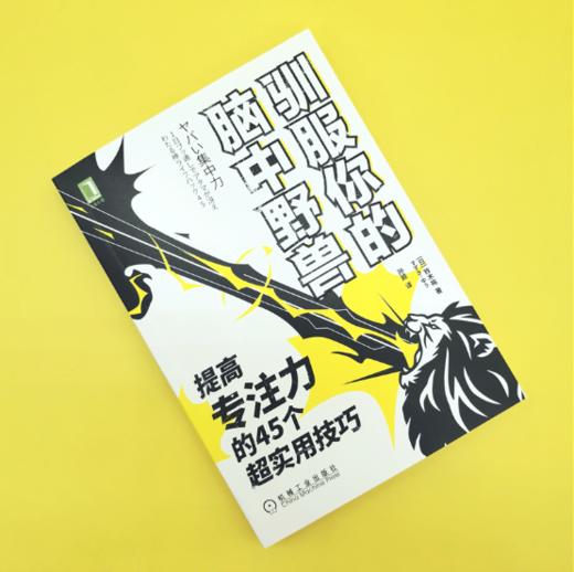 驯服你的脑中野兽：提高专注力的45个超实用技巧 商品图1