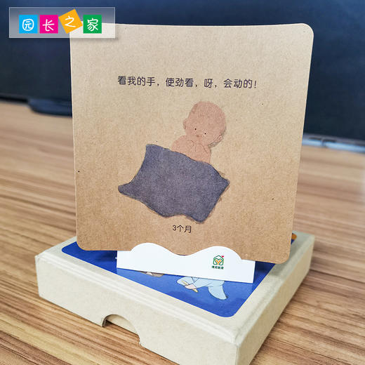 幼儿园婴幼儿 0-3岁语言动作发展对照卡 22张 商品图2