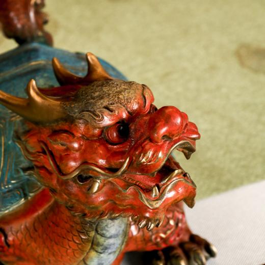龙龟赐福  铜摆件 商品图2