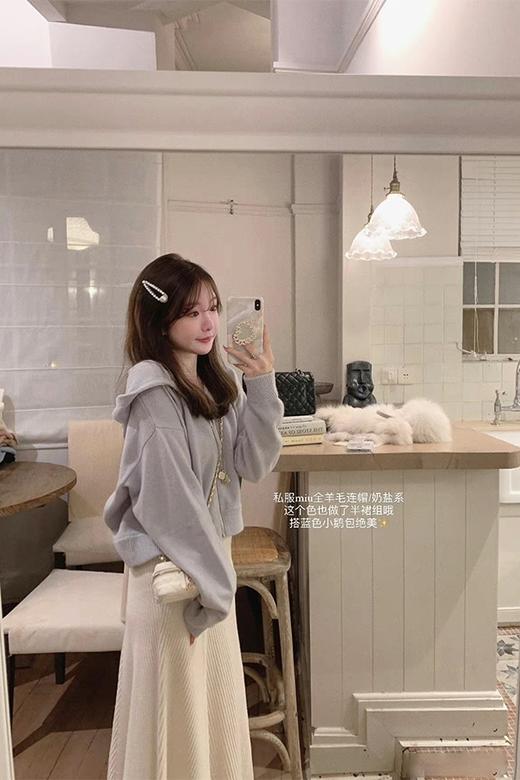 金蘑菇菇 新色白 半裙 情书半裙  少女时期甜心 / 商品图6