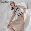 oldcolour2021冬季长袖连衣裙GN41103915J 商品缩略图2
