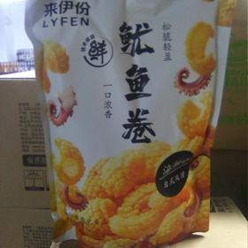 来伊份 鱿鱼卷 袋装188克 海鲜味