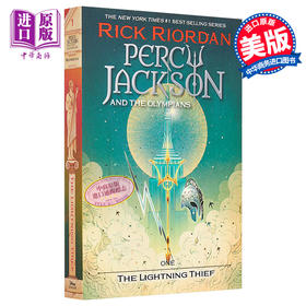 【中商原版】波西杰克逊与奥林匹克 第1部 倪传婧 英文原版 Percy Jackson and the Olympians Book1 The Lightning Thief Rick Riordan