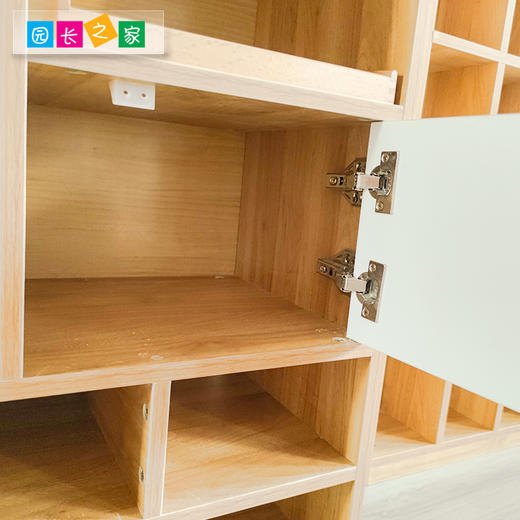 欧式双开门陈列收纳一体柜幼儿园阅读区简约双开门陈列收纳一体柜 商品图2