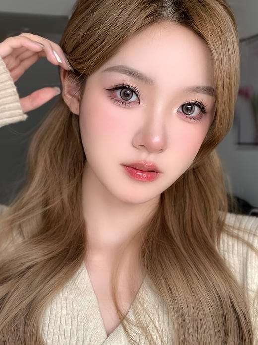 坚果力NUTNUTLOOK倔强小哭包 14.0中小直径美瞳隐形眼镜  白狮旗下自营品牌赠送伴侣盒  半年抛2片 商品图6