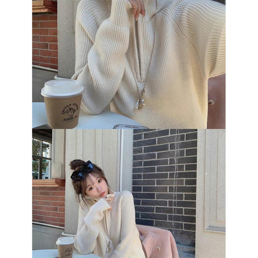 金蘑菇菇 Holiday 懒懒裙 / 一件过冬轻松洋气挂  藏肉内搭连衣裙 商品图2