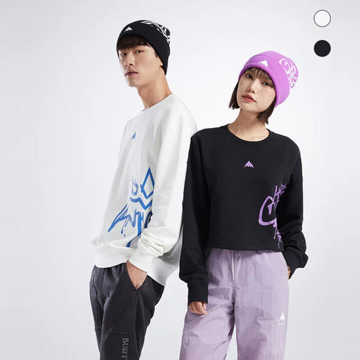 22/23BURTON卫衣W LOL JINX GRAPHIC CROPPED CREW 商品图1