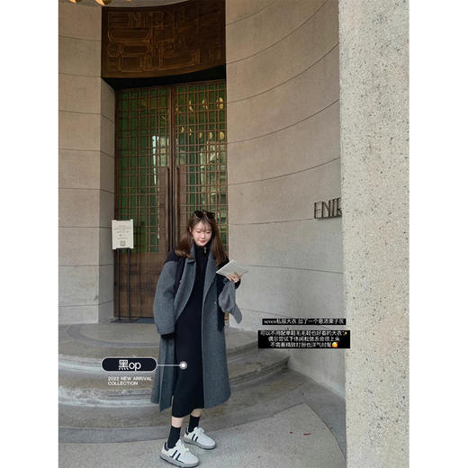 金蘑菇菇 Holiday 懒懒裙 / 一件过冬轻松洋气挂  藏肉内搭连衣裙 商品图3