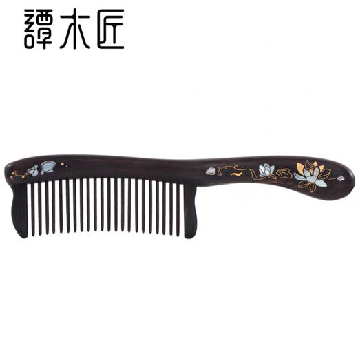 谭木匠礼盒镶齿梳莲语 商品图0