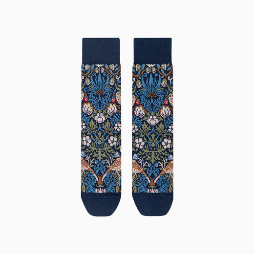 Corgi x William Morris联名袜子英国进口情侣女冬季中筒袜潮袜男 商品图2