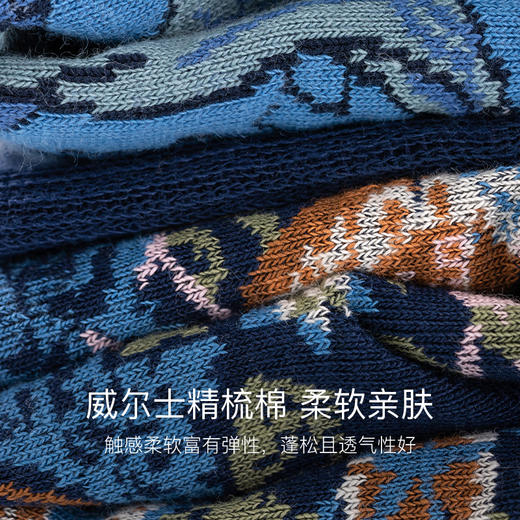 Corgi x William Morris联名袜子英国进口情侣女冬季中筒袜潮袜男 商品图3