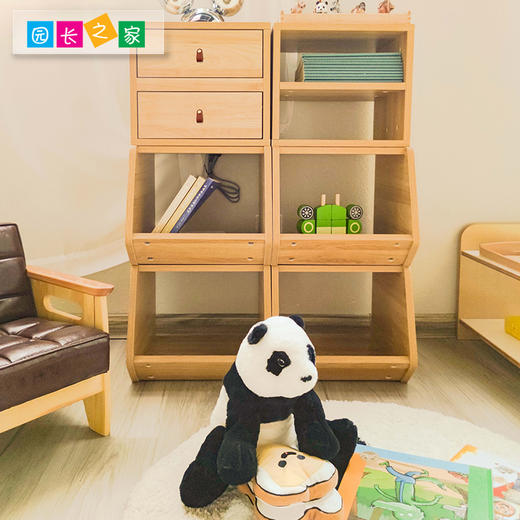 设计师款收纳多功能陈列收纳一体柜幼儿园小空间多功能陈列收纳柜 商品图1