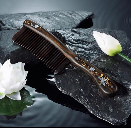 谭木匠礼盒镶齿梳莲语 商品图3