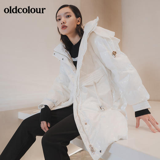 oldcolour2021冬季新款时尚气质运动休闲羽绒服GN41093972 商品图1