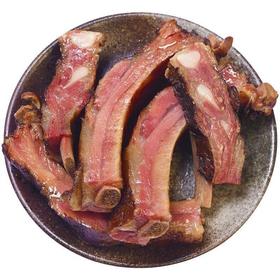 【信睦精选年货】-城口直发城口县腊排骨500g/家乡味/农家养殖/11个月成长期的土猪/传统烟熏工艺/不接收急单/48小时内发货/收到订单现烧洗抽真空